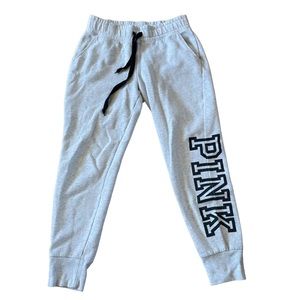 Grey Victoria secret PINK sweatpants